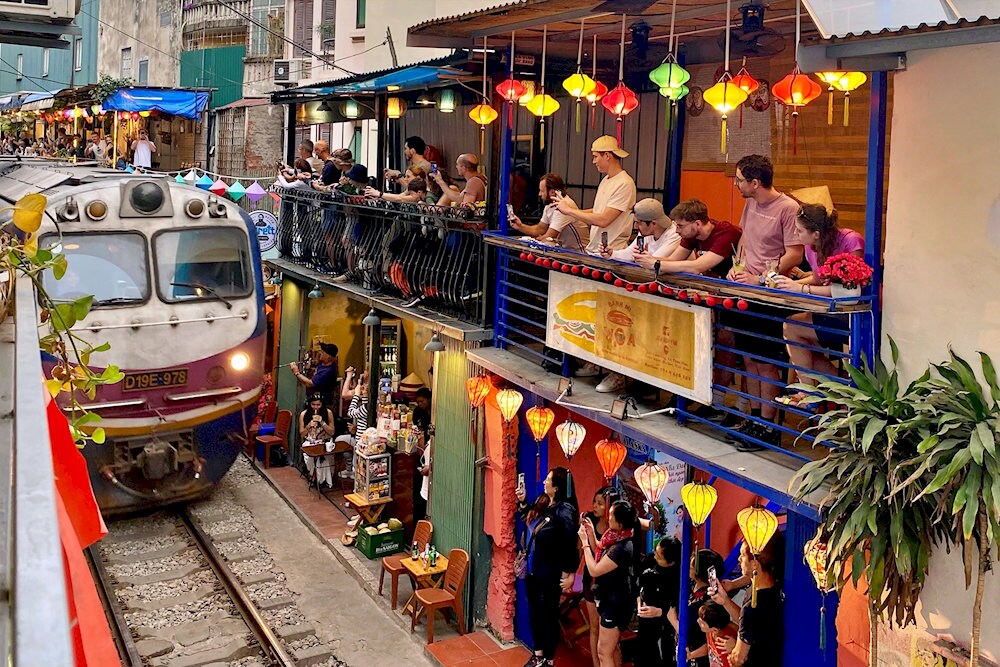 A blend of danger and charm makes Hanoi Train Street unforgettable 